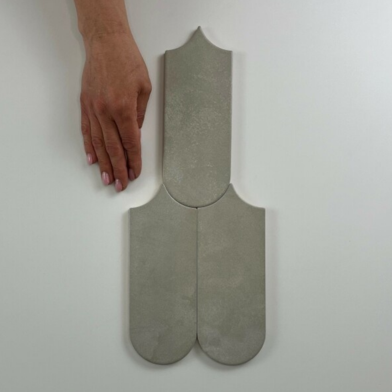 Cifre Ceramica Alure Plomb Visschub Wandtegel 8x21,5 cm